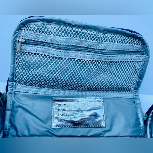 Pottery Barn Teen Recycled Gear-Up Ombre Essential Lunch Bag Purple/Blue/Green - Picture 4 of 5